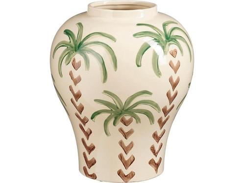 Mica Decorations Paradiso Vaas - H32 x Ø26 cm - Keramiek -, Huis en Inrichting, Woonaccessoires | Overige, Nieuw, Verzenden