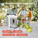 2dekans | KitchenBrothers Nugget IJsblokjesmachine - 1.1L -, Ophalen of Verzenden