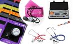 Combi deal; bloeddrukmeter, dubbelslangs stethoscoop,