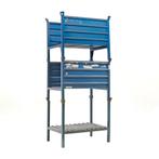 Gebruikte Bouw opslagpallet vaste constructie stapelbaar, Ophalen of Verzenden