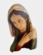 Beeld - Madonna - 32 cm - Antiek - Gips - 1940-1950, Antiek en Kunst