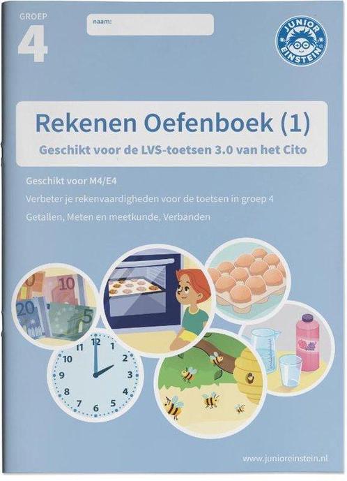 9789493128538 Rekenen Oefenboek 1 groep 4 Geschikt voor d..., Boeken, Schoolboeken, Zo goed als nieuw, Verzenden