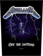 Metallica Ride the Lightning Backpatch officiële merchandise, Ophalen of Verzenden, Nieuw, Kleding