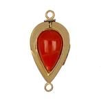 Kettingsluiting - 18 karaat Geel goud Koraal, Sieraden, Tassen en Uiterlijk, Antieke sieraden