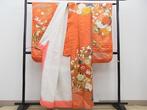 kimono - Seigaiha & Hanaguruma-patroon - Een stralend