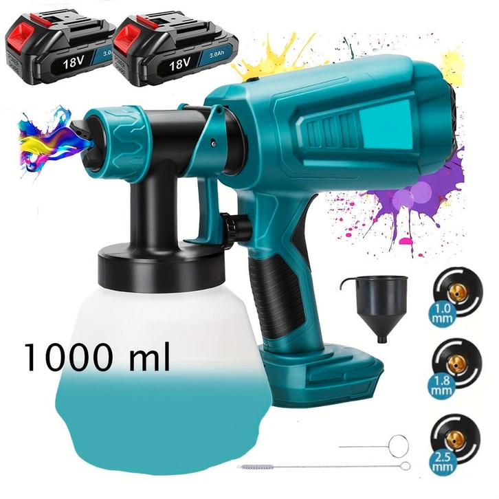 Verfspuit elektrisch - Verfspuitpistool - Verfspuitmachine -, Doe-het-zelf en Verbouw, Gereedschap | Handgereedschap, Zo goed als nieuw