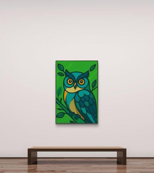 Lorenzo (XXI) - Forest Sentinel, Antiek en Kunst, Kunst | Schilderijen | Modern