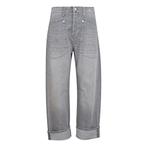 MAC • grijze Baggy straight jeans • 36, Kleding | Dames, Broeken en Pantalons, Verzenden, MAC, Nieuw, Maat 36 (S)