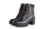 Mustang Veterboots in maat 40 Zwart | 10% extra korting, Kleding | Dames, Schoenen, Verzenden, Zwart, Overige typen, Zo goed als nieuw