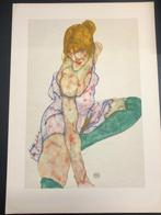 Egon Schiele (1890-1918), after - Mädchen mit grünen