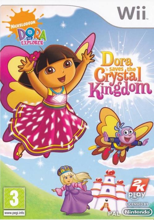 Dora Redt het Land van Kristal (Nintendo Wii), Spelcomputers en Games, Games | Nintendo Wii, Gebruikt, Verzenden