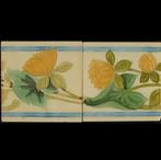 Jugendstil Tegel (2) - waterlelie - Henri Baudoux & Cie,