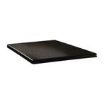 Tafelblad - Vierkant - Metal / Zilver look - 70 cm - Topalit, Verzenden