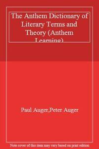 The Anthem Dictionary of Literary Terms and Theory. Auger,, Boeken, Overige Boeken, Zo goed als nieuw, Verzenden
