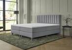 ACTIE! Boxspring Corsica 160 200 Grijs, Huis en Inrichting, Verzenden, 200 cm, 160 cm, Nieuw