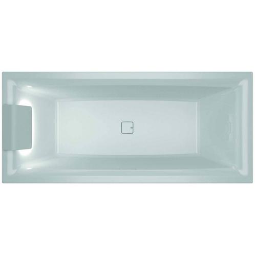 Ligbad Riho Still Square met LED en Hoofdsteun 170x75 cm, Doe-het-zelf en Verbouw, Sanitair, Bad, Nieuw, Chroom, Ophalen of Verzenden
