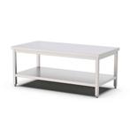 HCB Pro-line Werktafel - 160 x 70 x 60 cm - RVS, Verzenden, Nieuw in verpakking, RVS Meubilair