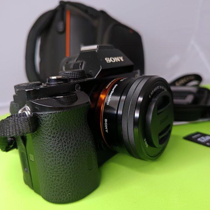 Sony KIT A7 + PZ 16-50mm + 2 batterie + carica batterie +, Audio, Tv en Foto, Fotocamera's Digitaal