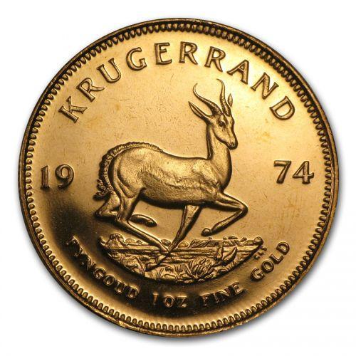 Gouden Krugerrand 1 oz (diverse jaren), Postzegels en Munten, Munten | Afrika, Losse munt, Goud, Zuid-Afrika, Verzenden