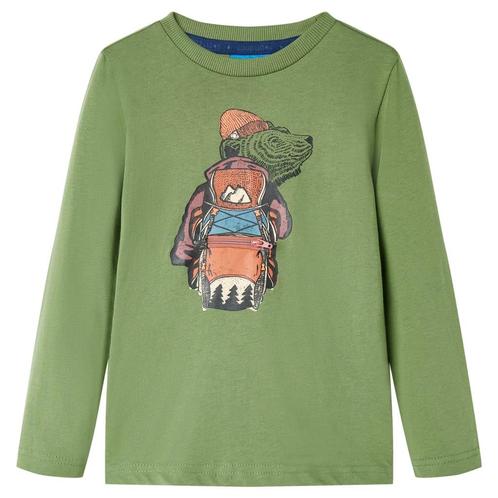 vidaXL Kindershirt met lange mouwen 92 lichtkakikleurig, Kinderen en Baby's, Kinderkleding | Overige, Nieuw, Verzenden