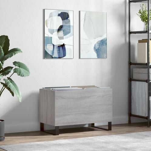 Platenkast met ijzeren poten - Industrieel design retourd..., Huis en Inrichting, Kasten | Boekenkasten, 25 tot 50 cm, Met plank(en)