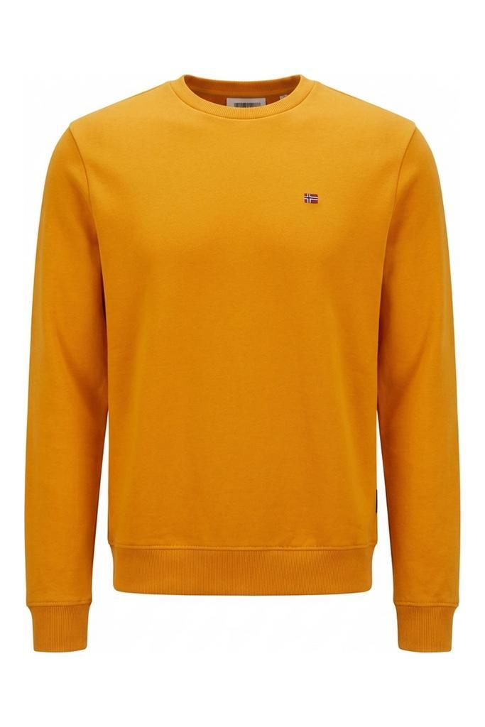 Napapijri Trui in maat M Oranje, Kleding | Heren, Truien en Vesten, Overige kleuren, Zo goed als nieuw, Verzenden