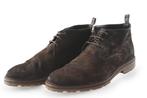 Floris van Bommel Veterboots in maat 43 Zwart | 10% extra, Verzenden, Zwart, Boots, Floris van Bommel