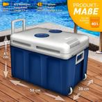 Tillvex® Elektrische Koelbox – 40L – 12V&  230V Stekker – Bl, Verzenden, Nieuw