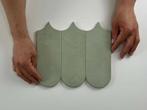 Wandtegel Groen 8x21,5cm (Muurtegels, Afbouwmaterialen), Doe-het-zelf en Verbouw, Tegels, Nieuw, 20 tot 40 cm, 10 m² of meer, Wandtegels