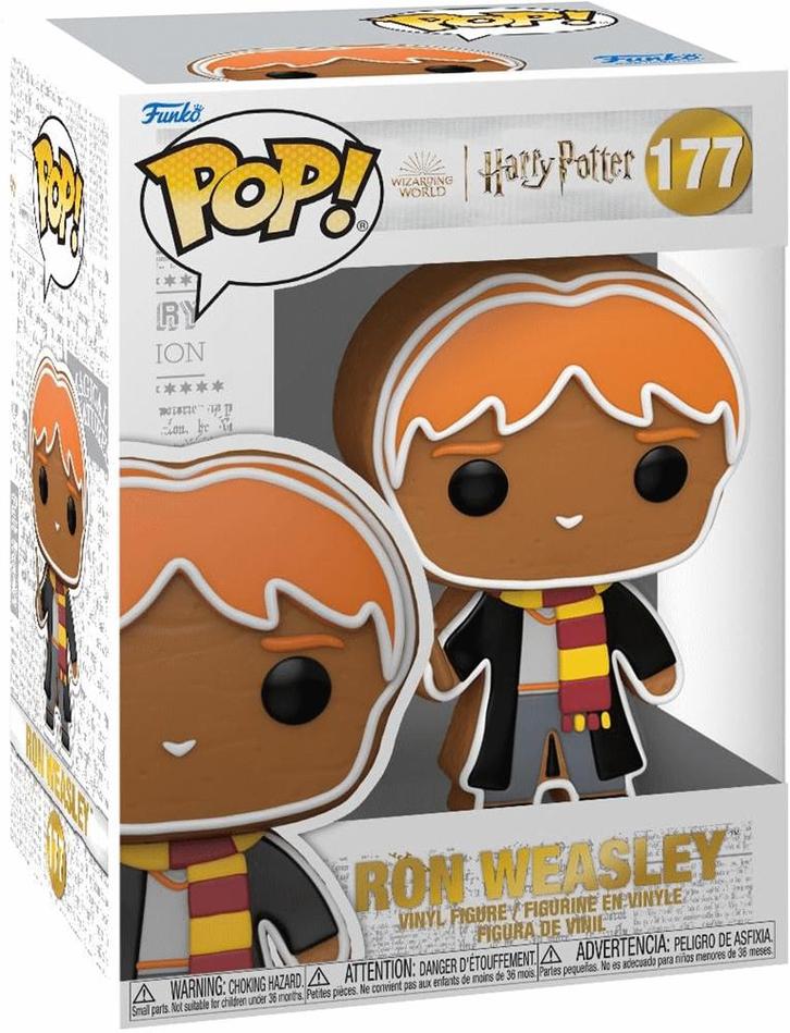 Funko Pop! - Harry Potter Gingerbread Ron Weasley #177 |, Verzamelen, Poppetjes en Figuurtjes, Nieuw, Verzenden
