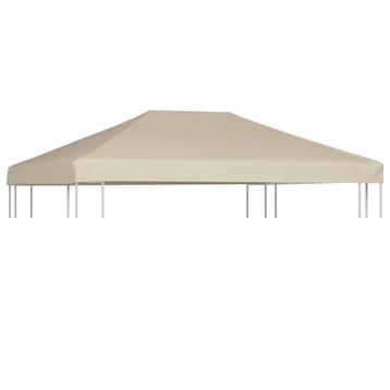 Prieeldak 4x3 Beige - Retourdeal - Waterdicht! 56% Korting beschikbaar voor biedingen