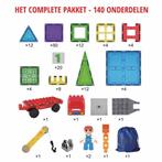 Mega pakket magnetisch speelgoed – 140 onderdelen -, Ophalen of Verzenden, Nieuw, Overige merken