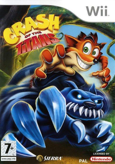 Wii Crash of the Titans, Spelcomputers en Games, Games | Nintendo Wii, Zo goed als nieuw, Verzenden