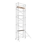 Tweedehands rolsteiger Alumexx 90x250 10,2m werkhoogte, Ophalen of Verzenden, Zo goed als nieuw, Rolsteiger of Kamersteiger, 5 meter of hoger