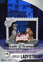 Disney 100th Anniversary D-Stage PVC Diorama Lady And The Tr, Verzamelen, Disney, Ophalen of Verzenden, Nieuw