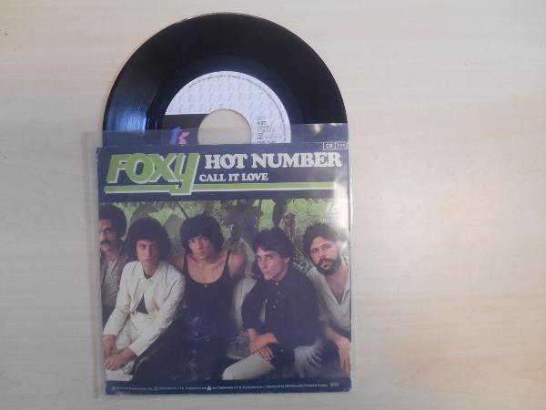vinyl single 7 inch - Foxy - Hot Number, Cd's en Dvd's, Vinyl Singles, Zo goed als nieuw, Verzenden