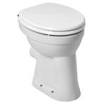 Staande Verhoogde Toiletpot Vlakspoel Wit, Nieuw, Ophalen of Verzenden