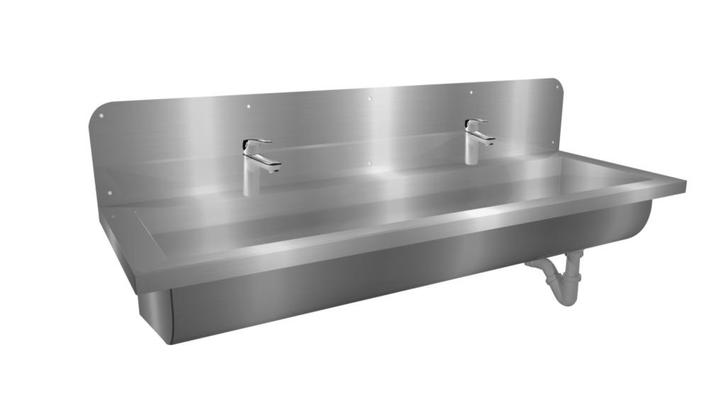 Wastrog | RVS | Incl. kranen  | 6 formaten HorecaTraders, Zakelijke goederen, Horeca | Meubilair en Inrichting, Verzenden