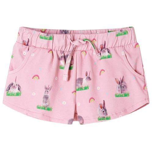 vidaXL Kindershorts met trekkoord 92 lichtroze, Kinderen en Baby's, Kinderkleding | Overige, Nieuw, Verzenden