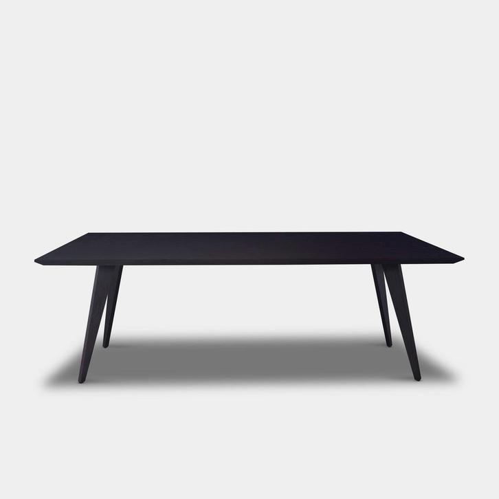 Tafel Rechthoekig Eikenhout  Hout Onderstel  180x90, Huis en Inrichting, Tafels | Eettafels