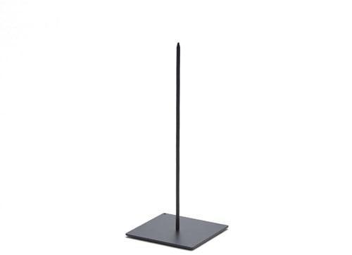 Metaalstaander metalen pin standaard solid klein zwart, Huis en Inrichting, Woonaccessoires | Kunstplanten en Kunstbloemen, Nieuw