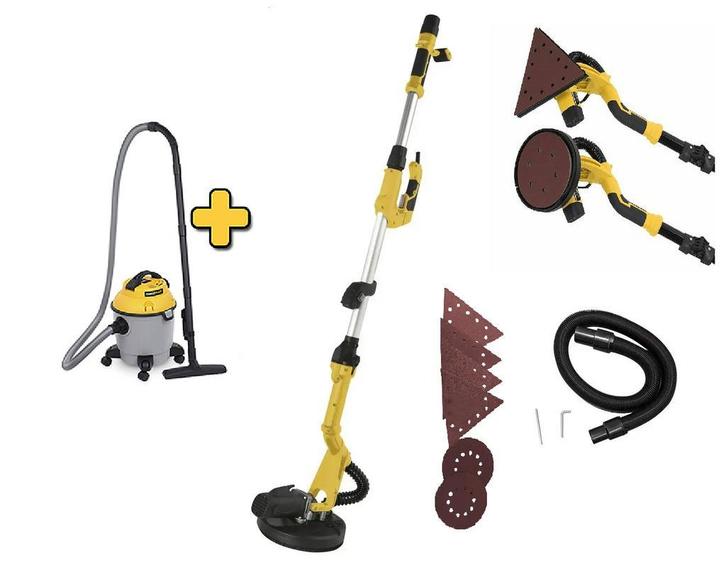 Gude langnekschuurmachine - wandschuurmachine + stofzuiger, Doe-het-zelf en Verbouw, Gereedschap | Schuurmachines, Overige typen