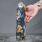 Natuurlijke kwarts-agaatdruse Obelisk uit Brazilië- 1311.69