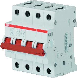 ABB Hoofdschakelaar rood 40A 4P, Doe-het-zelf en Verbouw, Elektra en Kabels, Nieuw, Verzenden