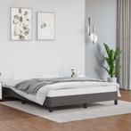 Bedframe Kunstleer Grijs 140x190 - Retourdeal! 35% Korting, Huis en Inrichting, Ophalen of Verzenden, Nieuw