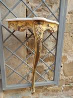 Wandtafel - Verguld hout - Kleine console tafel