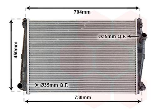 RADIATOR VOOR ALFA ROMEO 159 939 2005-2012 60694769, Auto-onderdelen, Airco en Verwarming, Nieuw, Ophalen of Verzenden