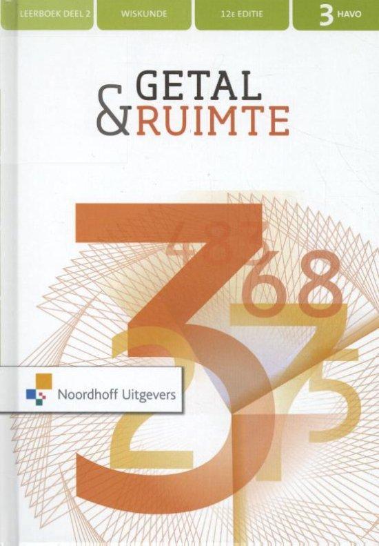 Getal amp Ruimte 12e ed havo 3 1 FLEX leerboek 9789001294793, Boeken, Studieboeken en Cursussen, Zo goed als nieuw, Verzenden