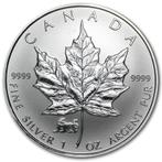 Serie Canadian Maple Leaf Privy Mark Zodiac 1 oz 1998-2009, Postzegels en Munten, Munten | Amerika, Zilver, Losse munt, Verzenden