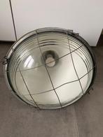 Mesko - Gekooide hanglamp - IP44 - Glas, IJzer - industriële